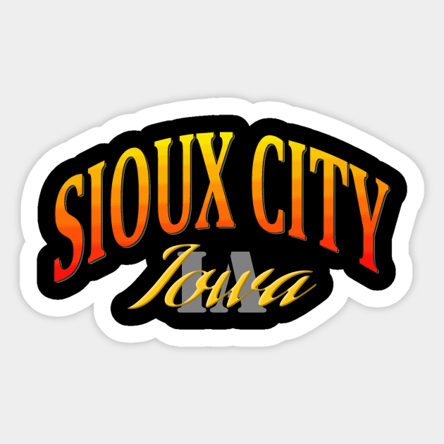 City Pride: Sioux City, Iowa Sticker by Naves